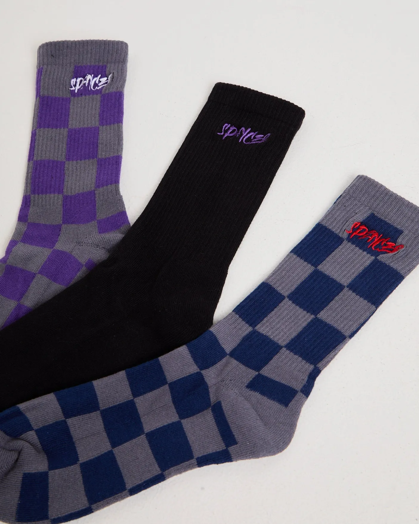Tagger Check Socks 3 Pack