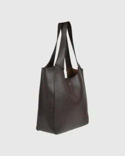Tayla Bag in Choc Pebble