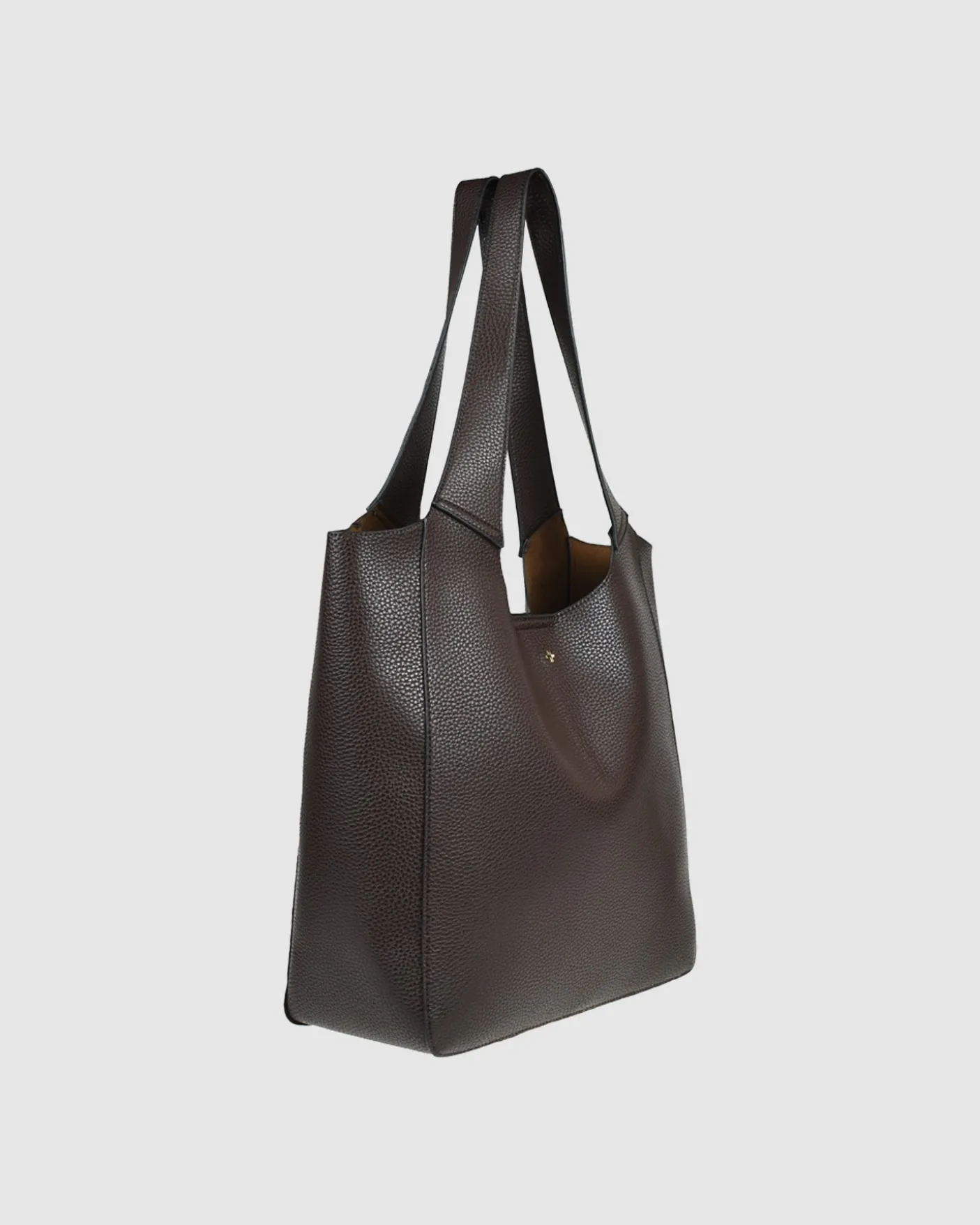 Tayla Bag in Choc Pebble