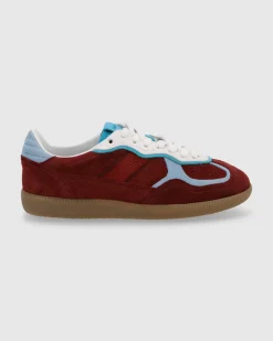 Tb.490 Rife Burgundy Leather Sneakers