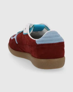 Tb.490 Rife Burgundy Leather Sneakers
