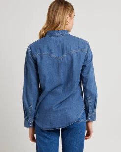 Teodora Western Denim Shirt