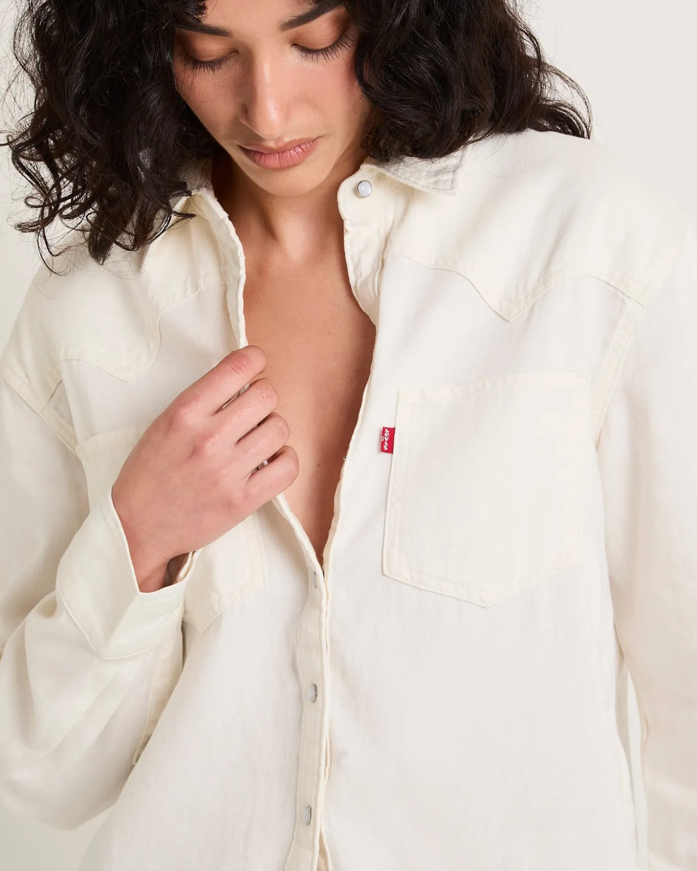 Teodora Western Denim Shirt