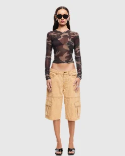 The Boulevard Mesh Top