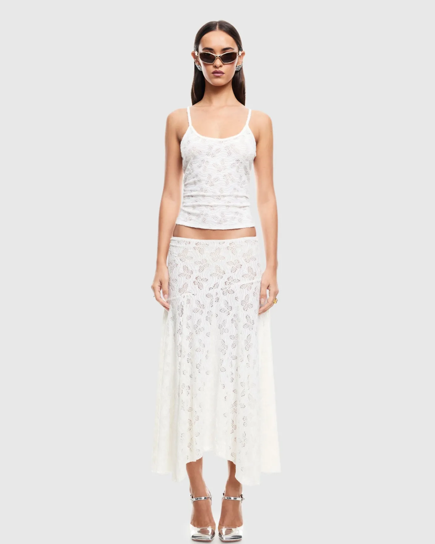 Tidal Midi Skirt