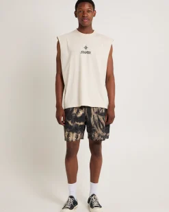 Tie Die Baywatch Swim Shorts