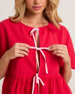 Tie Front Blouse