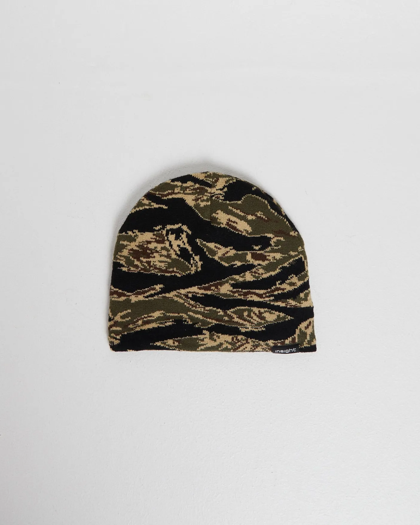 Tiger Camo Skull Beanie