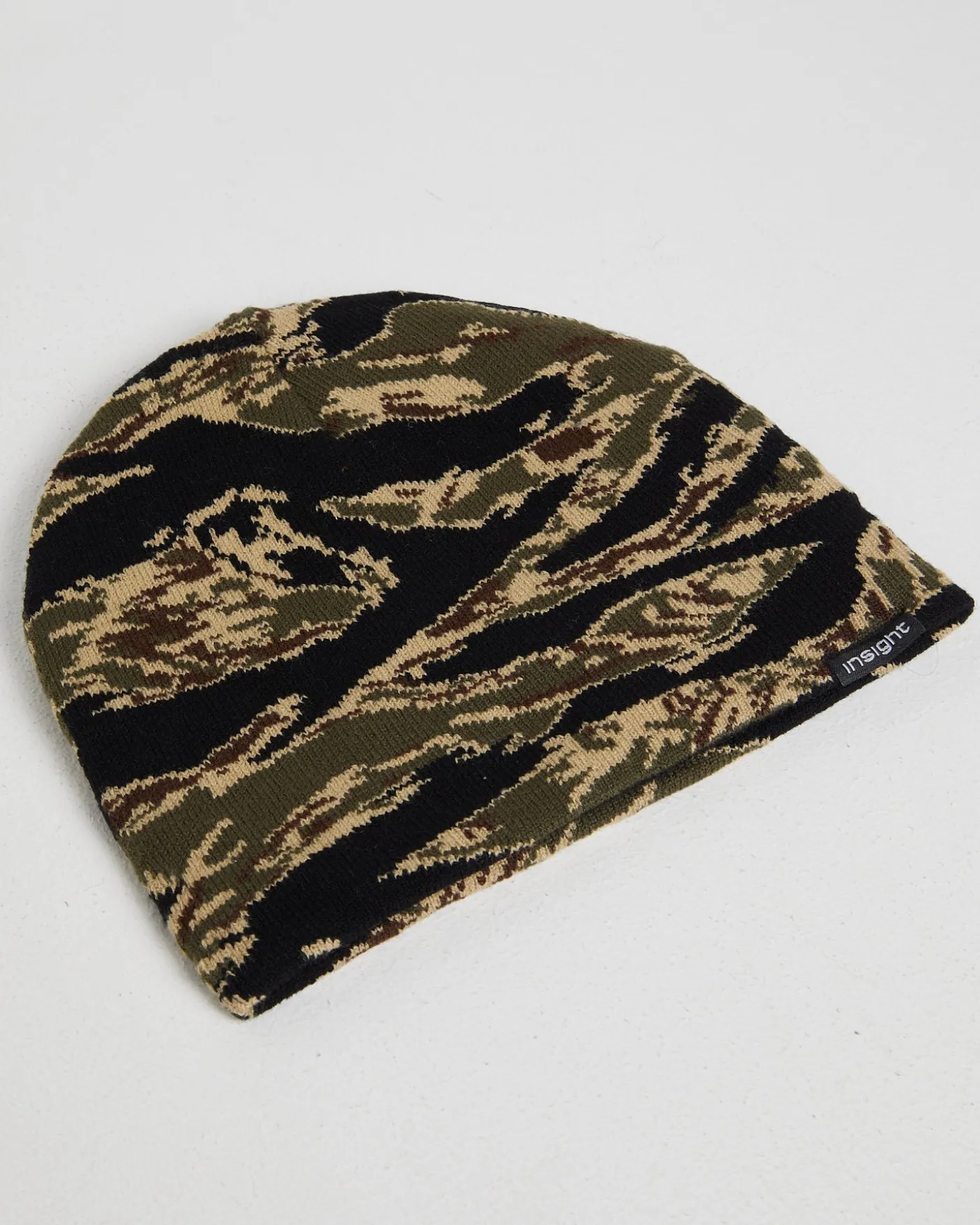 Tiger Camo Skull Beanie