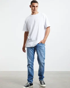 Tim Slim Denim Jeans BBQ