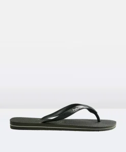 Top Rubber Logo Thongs