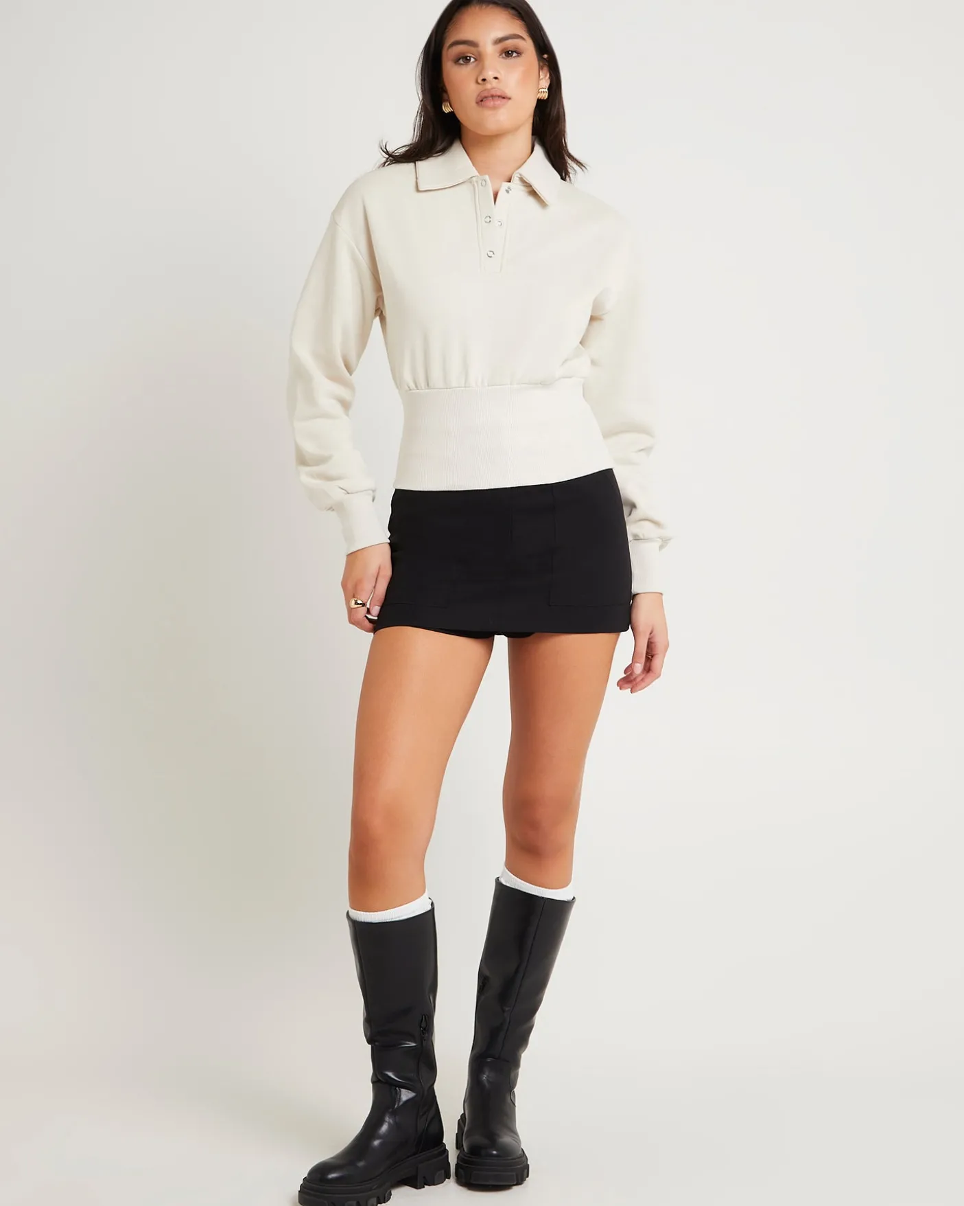 Tori Fleece Button Up