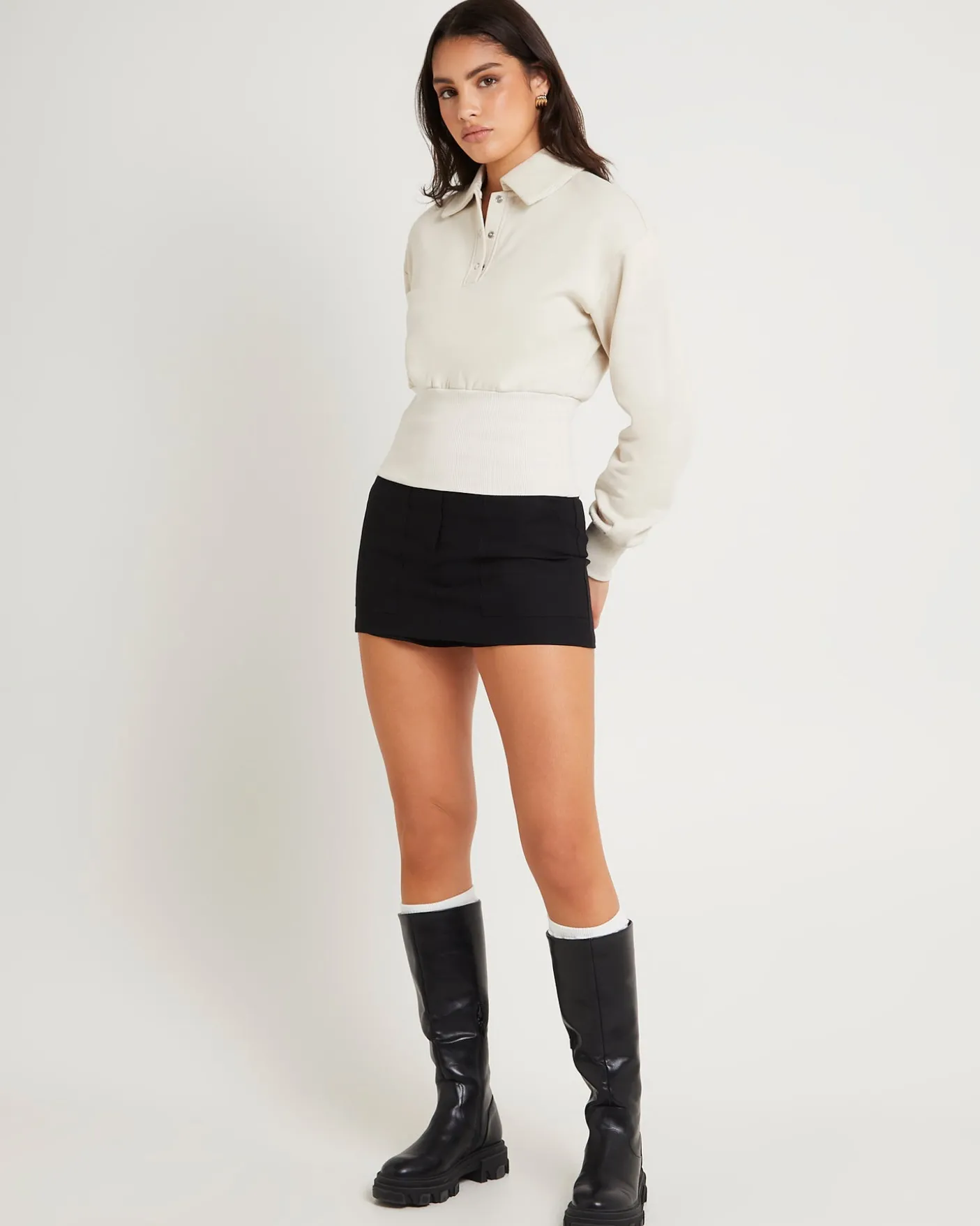 Tori Fleece Button Up