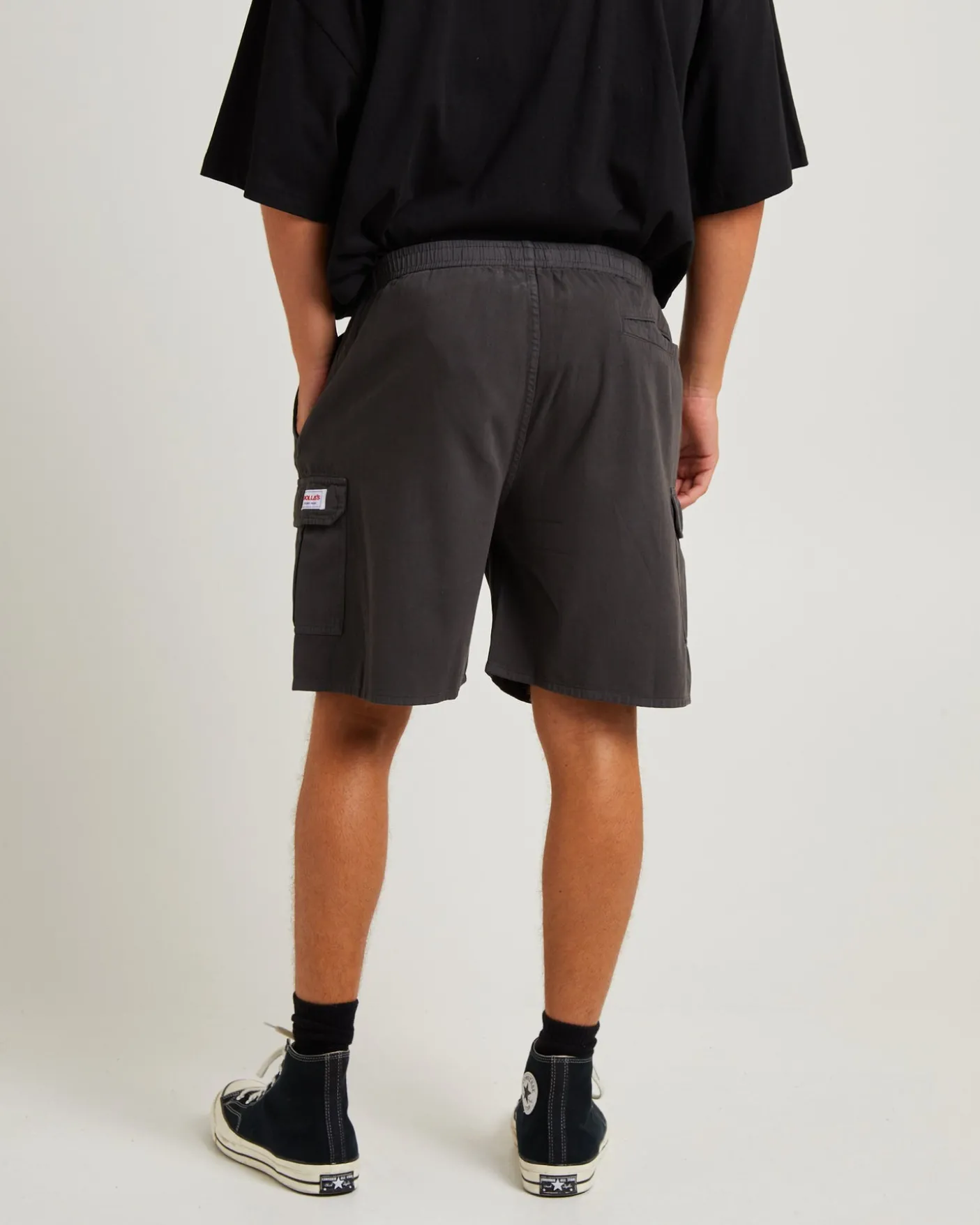 Tradie Cargo Shorts Black