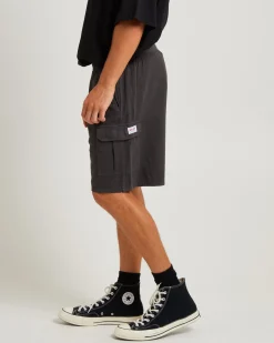 Tradie Cargo Shorts Black