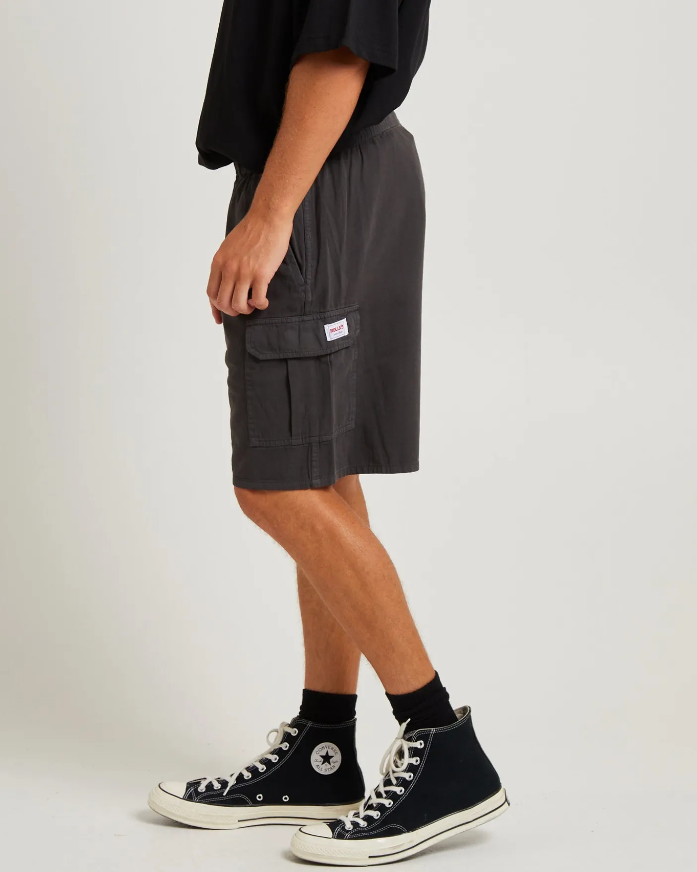 Tradie Cargo Shorts Black
