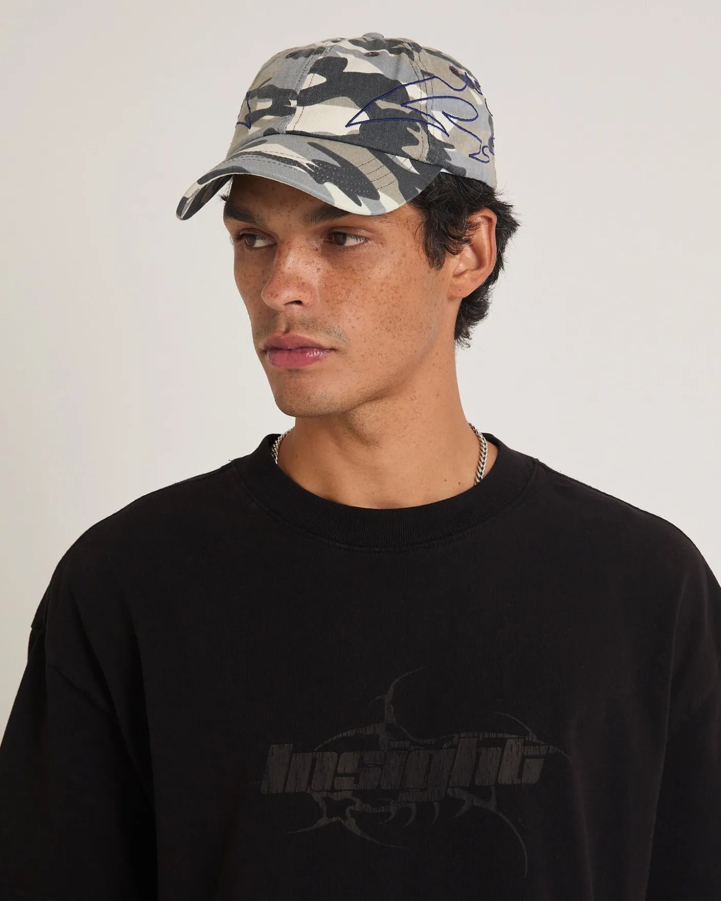 Tribal Snow Camo Cap