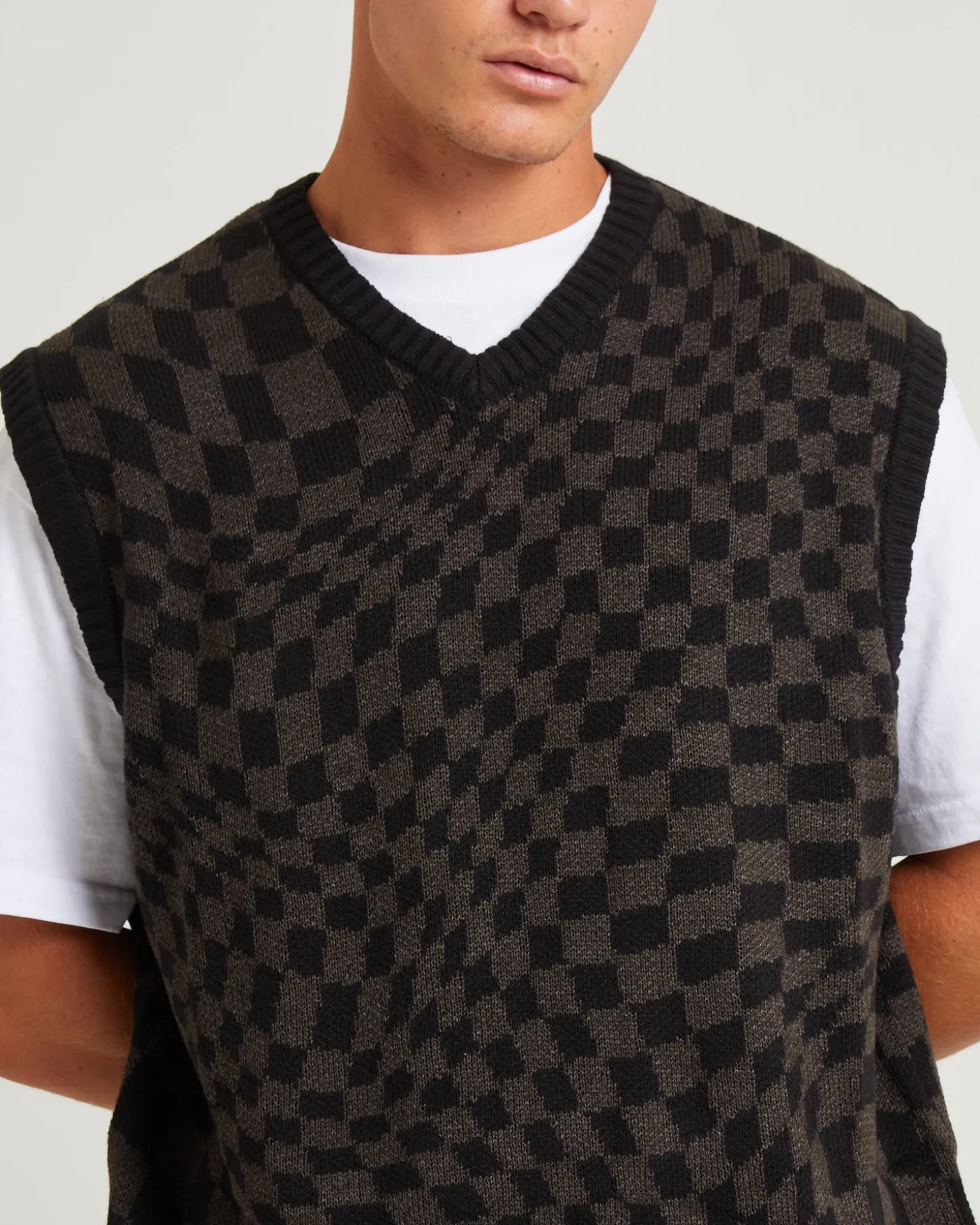 Tripped Out Knitted Vest
