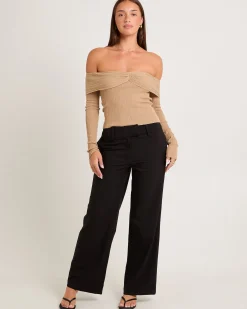 Tully Off Shoulder Knit Top