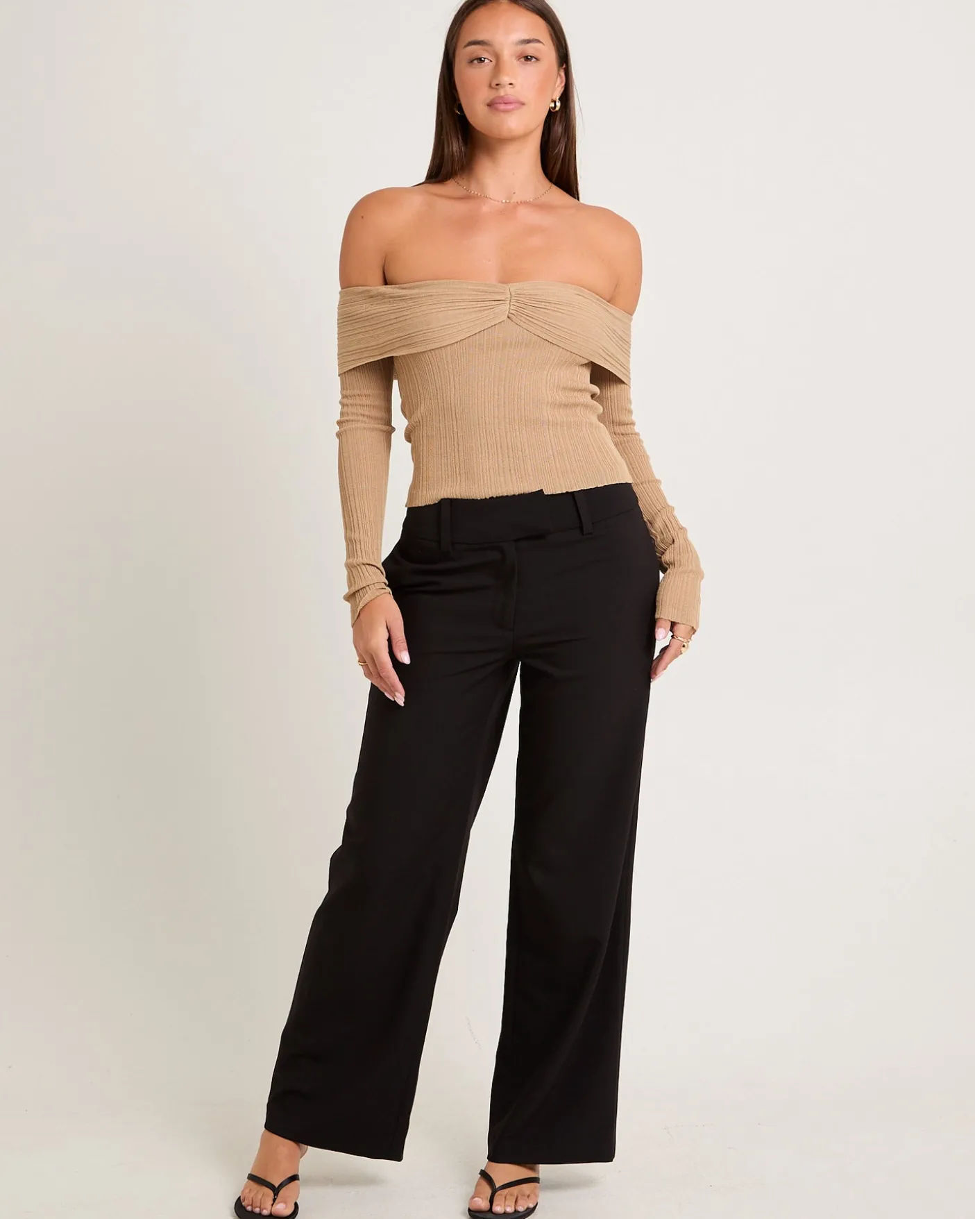 Tully Off Shoulder Knit Top