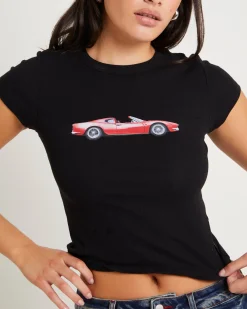Turbine Graphic Baby Tee