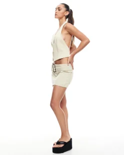 Uma Mini Denim Skirt