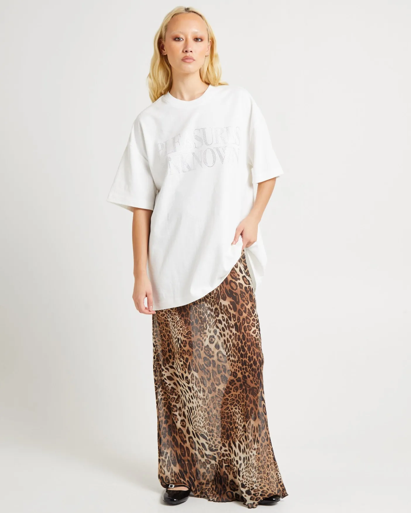 Unknown Diamonte Boyfriend T-Shirt