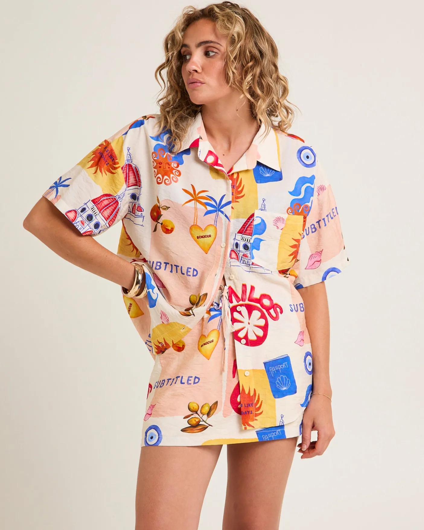 Vacanza Oversized Shirt