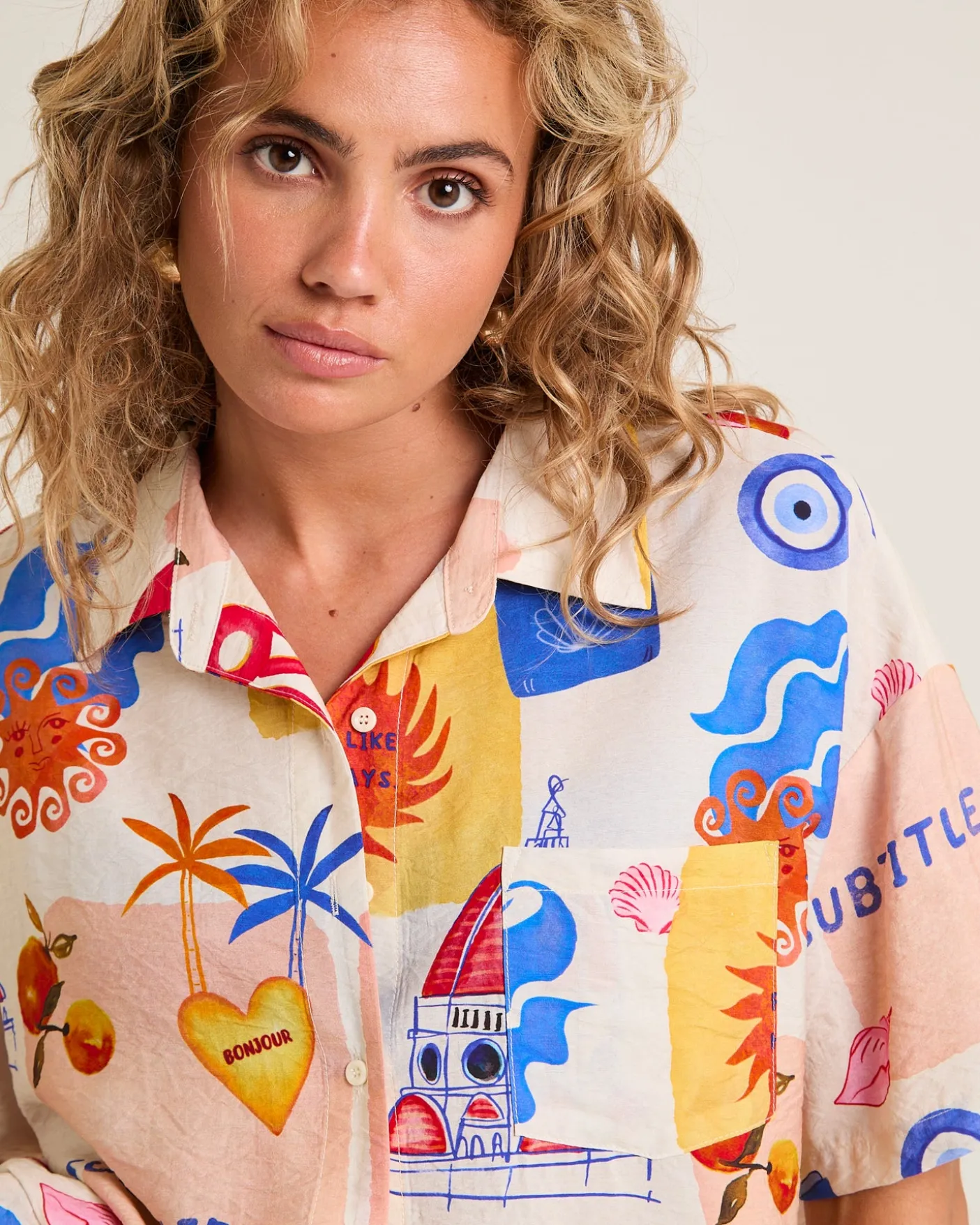 Vacanza Oversized Shirt