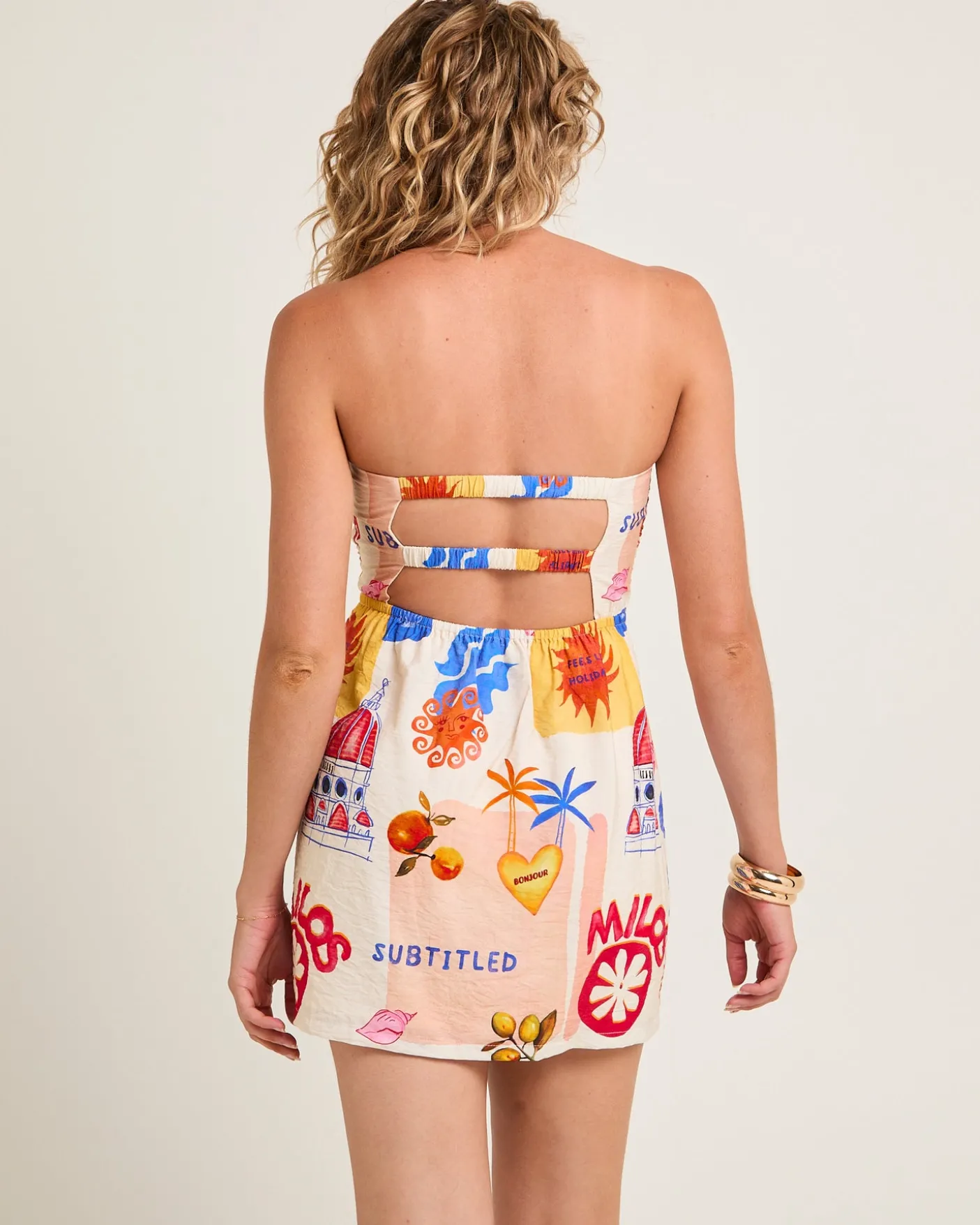 Vacanza Strapless Dress