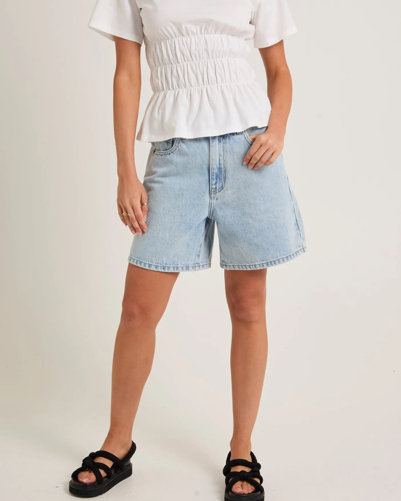Vahli Denim Jorts