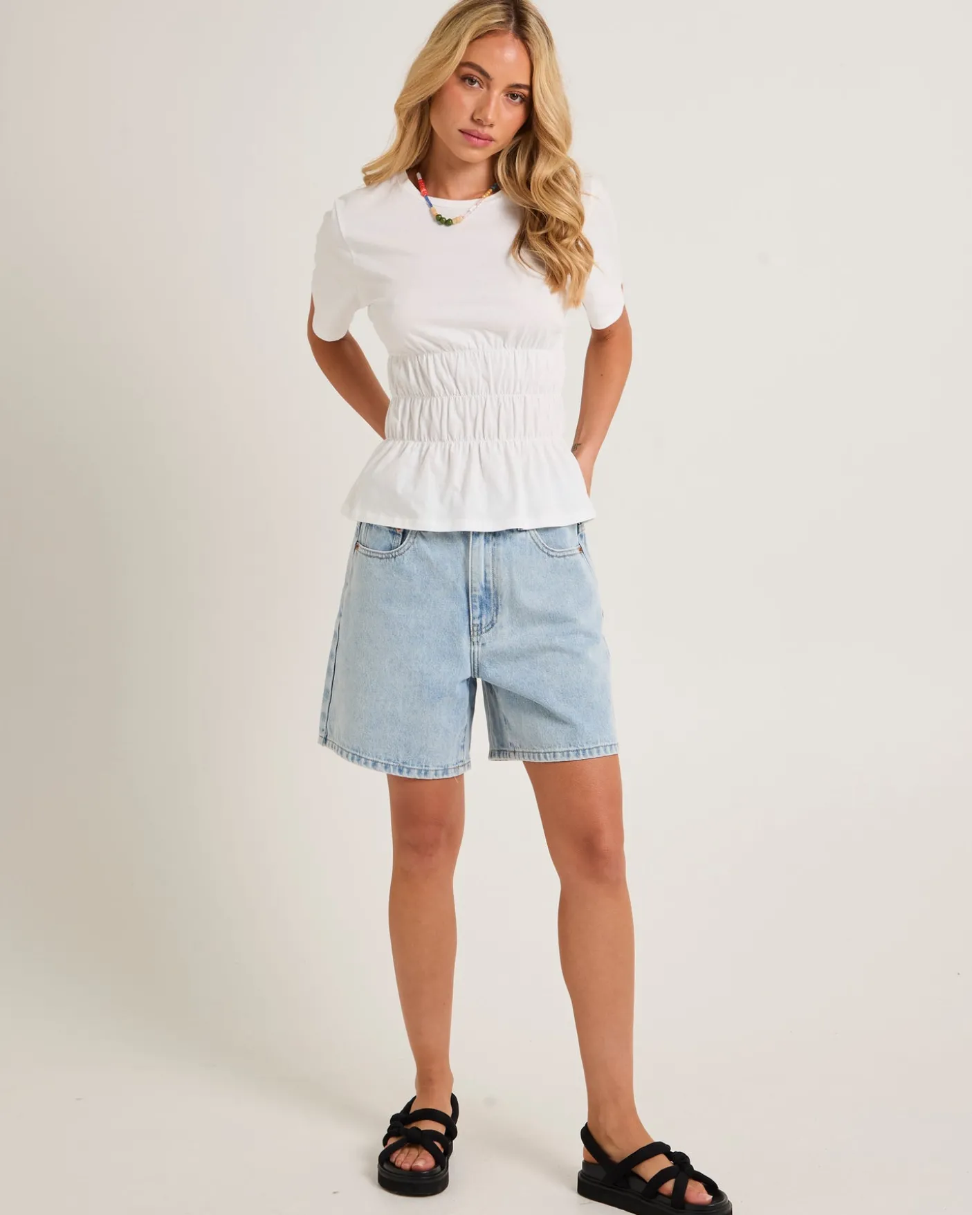 Vahli Denim Jorts