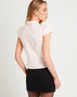 Valeria Keyhole Shirt