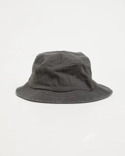 VB Cotton Twill Bucket Hat in Charcoal