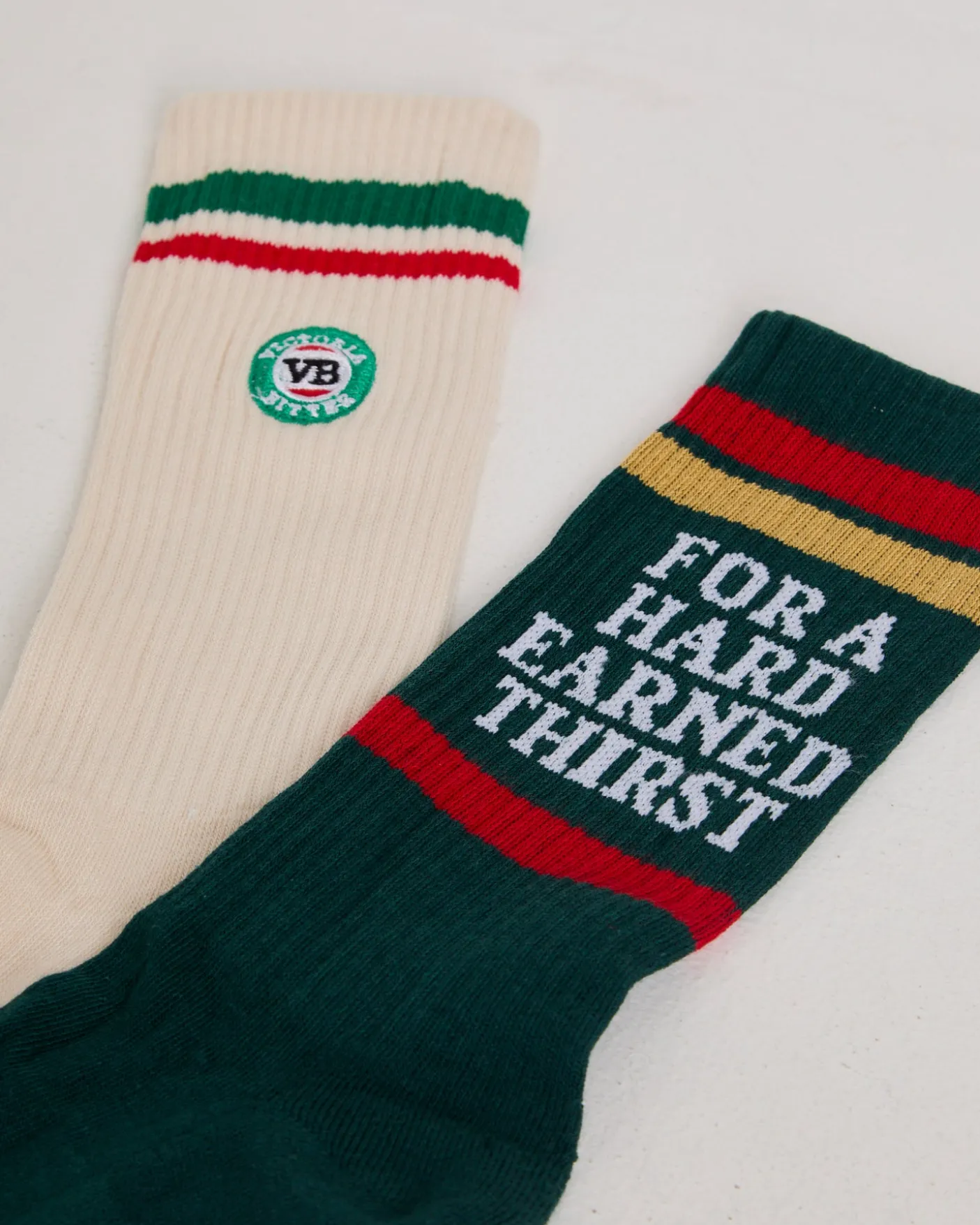 VB Gift Can And Stubby Sneaker Socks 2 Pack