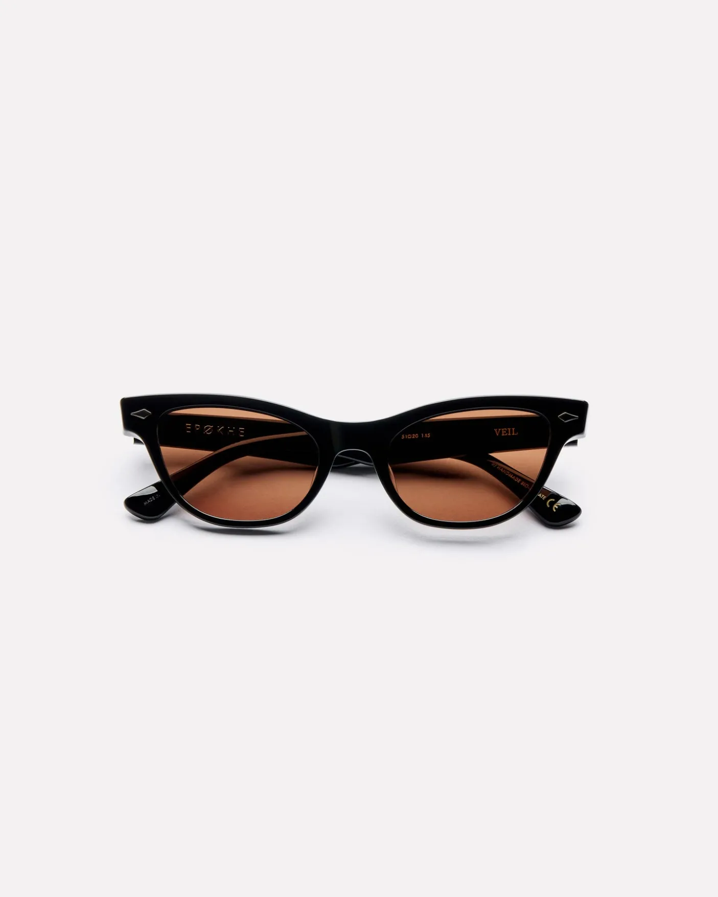 Veil Sunglasses in Black/Bronze