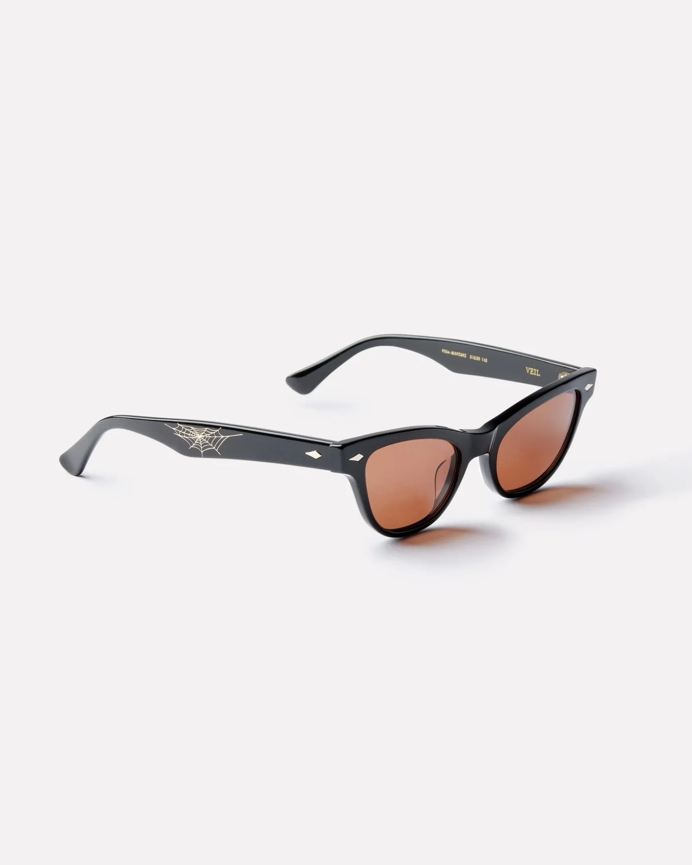 Veil Sunglasses in Black/Bronze
