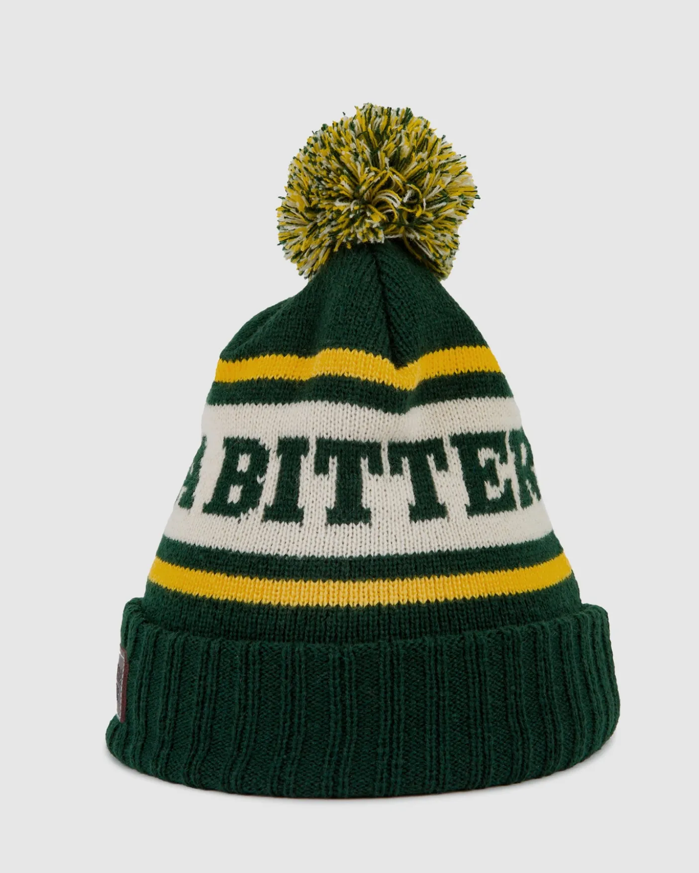 Victoria Bitter Leather Patch Leroy Beanie