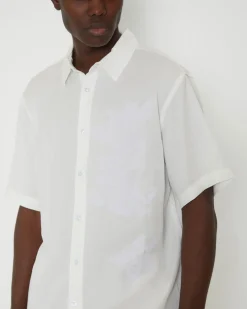 Vivian Lily Short Sleeve Shirt in White
