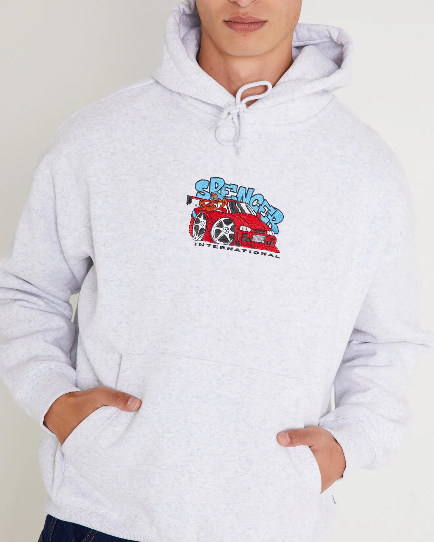 Vroom Crop Hoodie