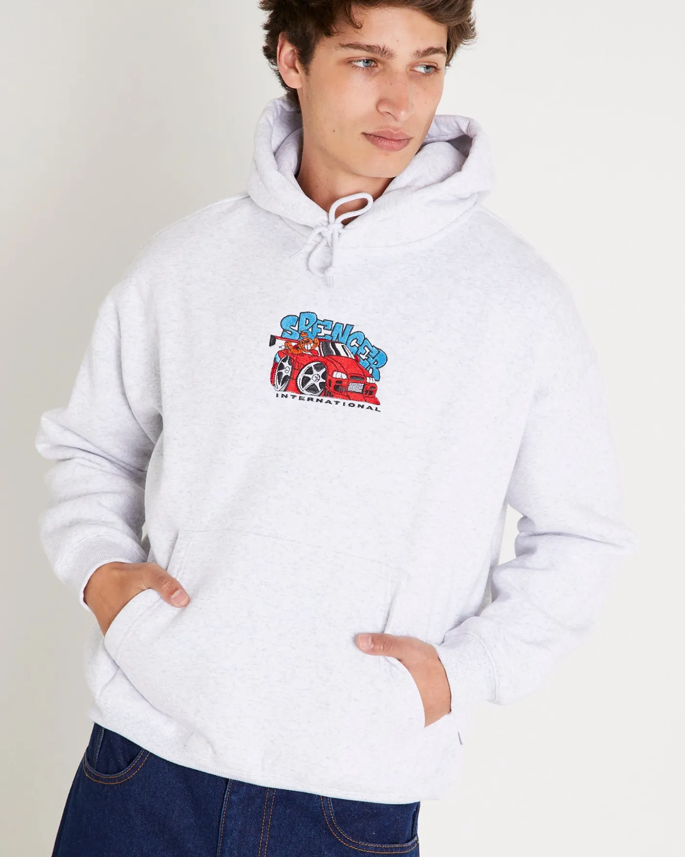 Vroom Crop Hoodie