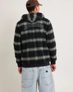 Warped Zip Up Jacket