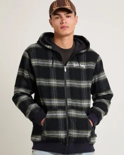 Warped Zip Up Jacket