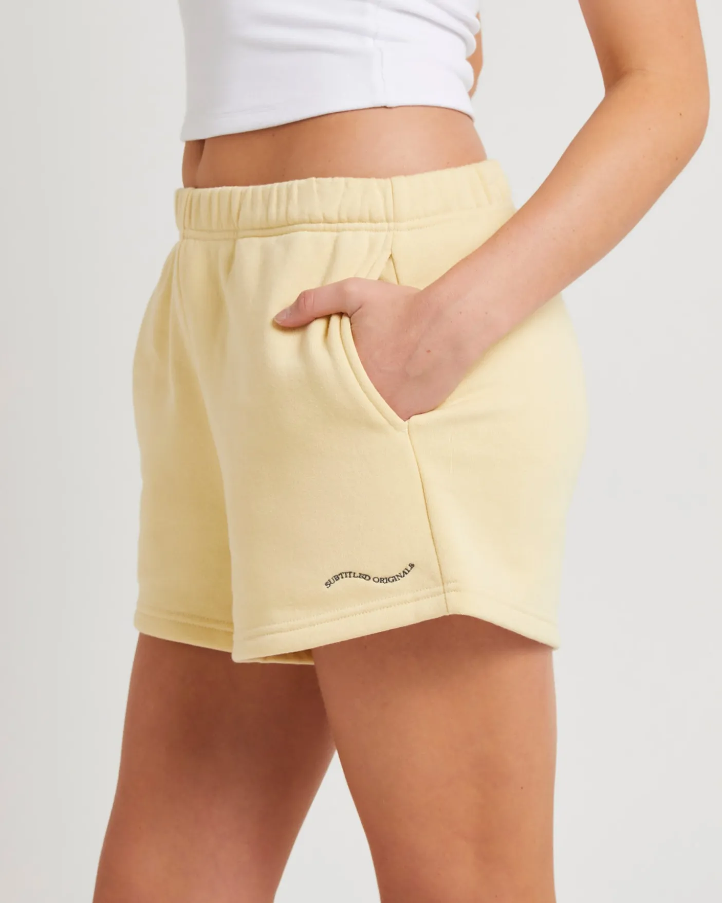 Wave Pull On Fleece Shorts