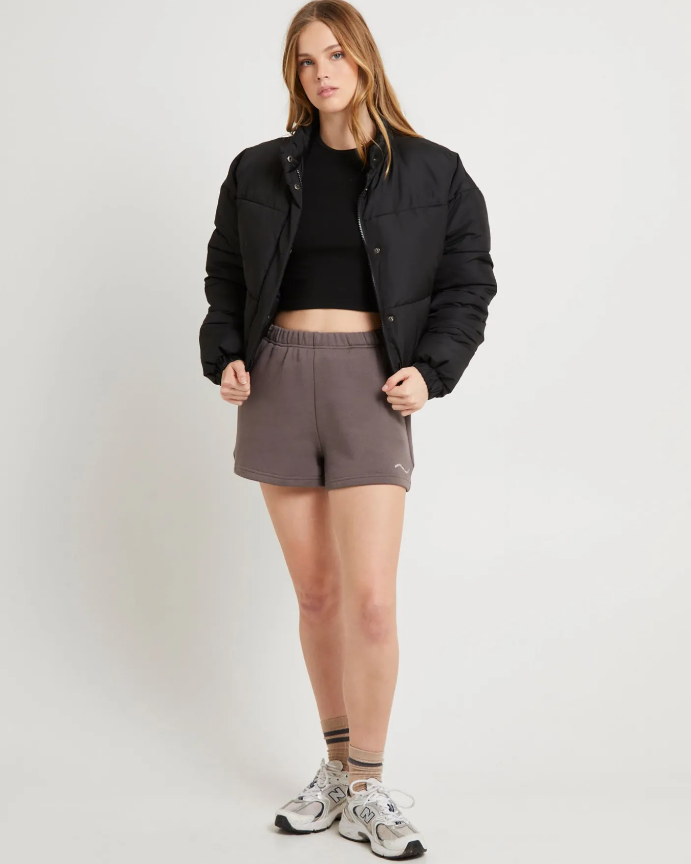 Wave Pull On Fleece Shorts