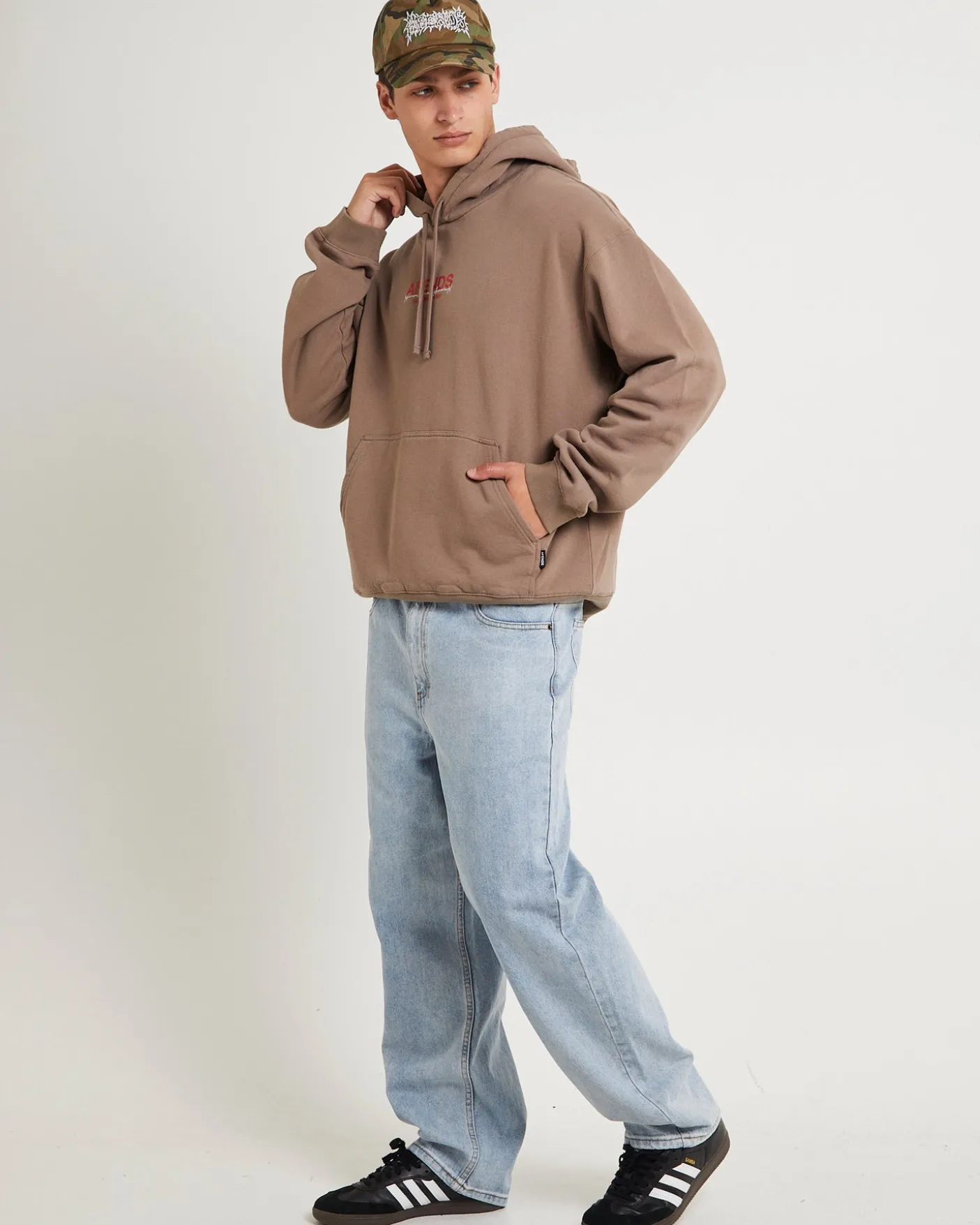 Wired Tonal Pull On Hoodie