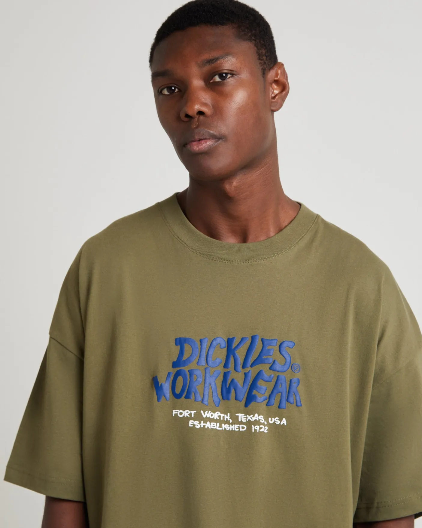 Work 330 Short Sleeve T-Shirt Dark Khaki