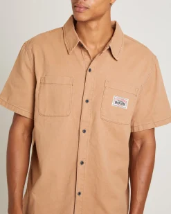 Workgear Denim Shirt in Almond
