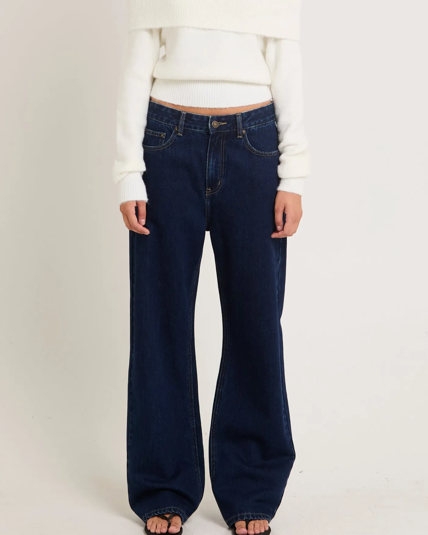 Wren High & Wide Denim Jeans