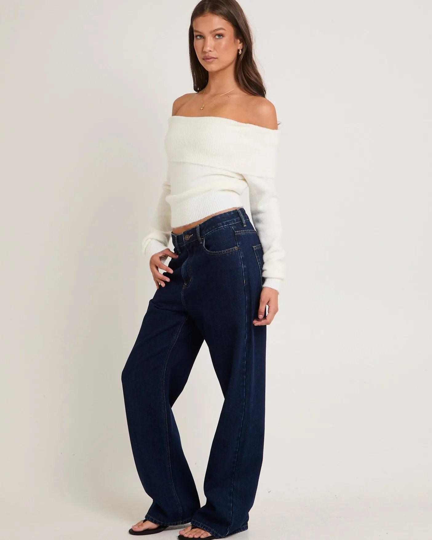 Wren High & Wide Denim Jeans